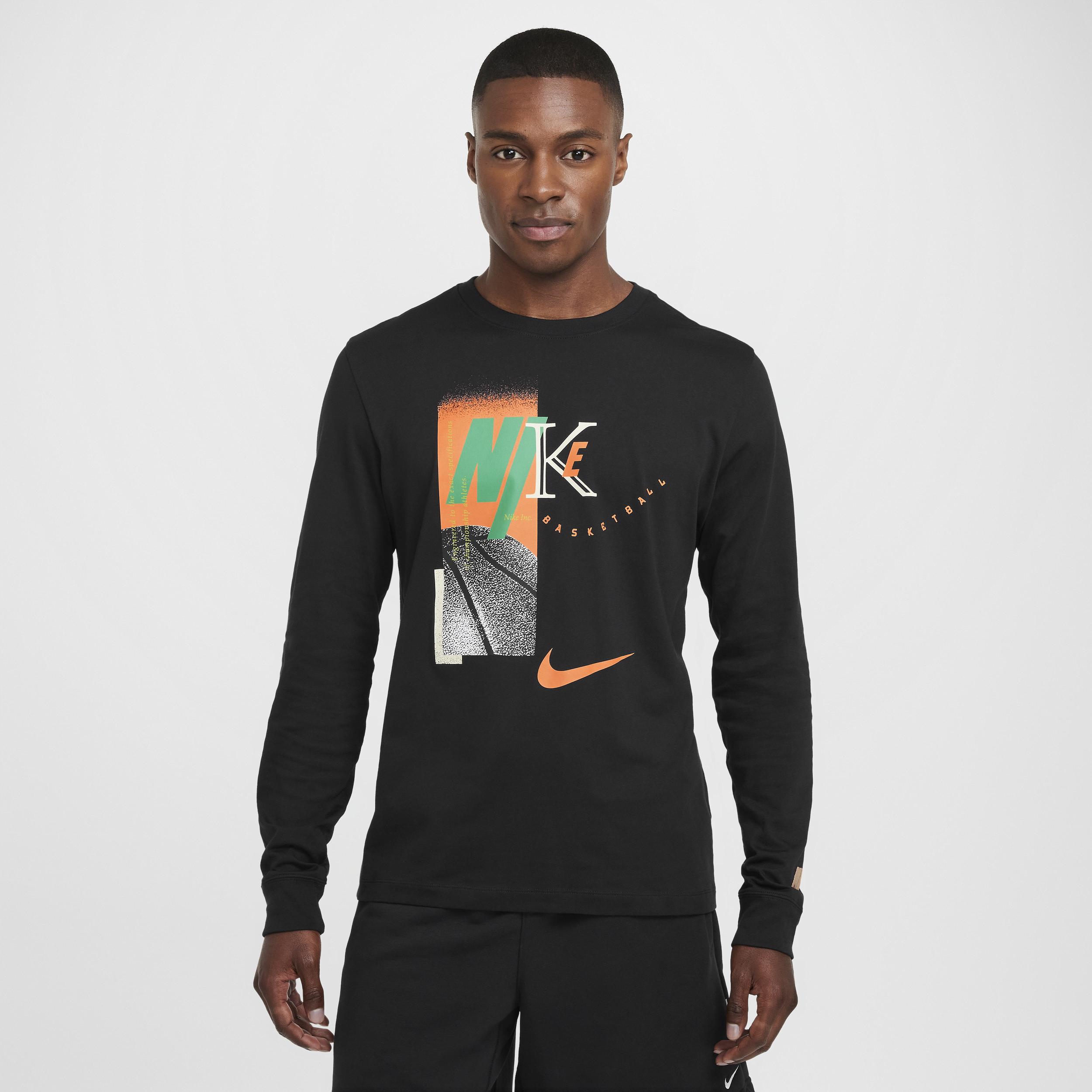 Nike Men's Long-Sleeve Basketball T-Shirt Product Image