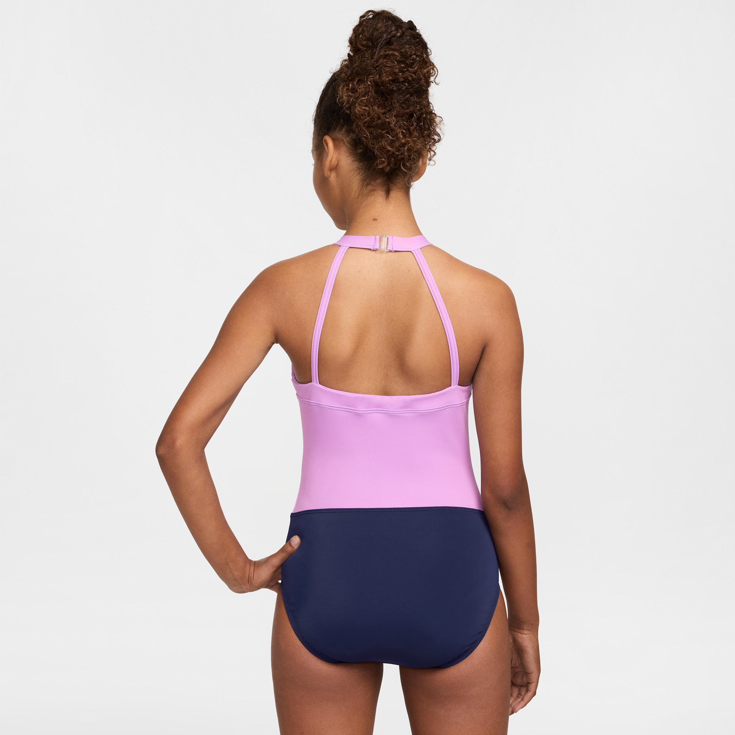 Nike Womens Gymnastics Halter Neck Performance Leotard | NKA007-780 Product Image