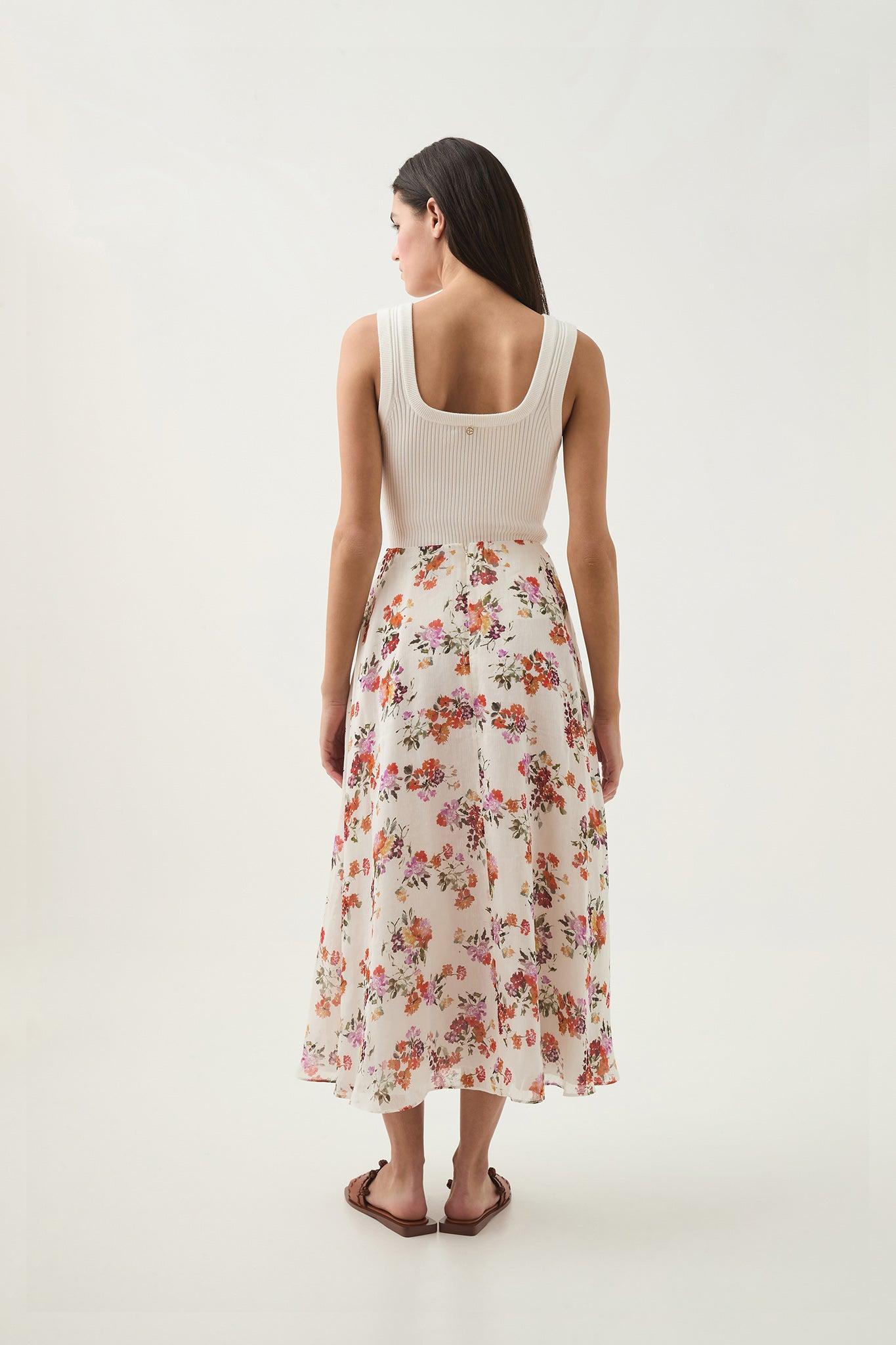 Cyma Circular Midi Skirt Product Image