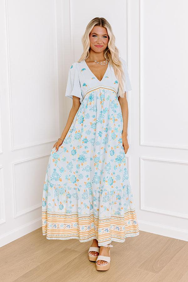 Breezy Blossom Embroidered Maxi Product Image