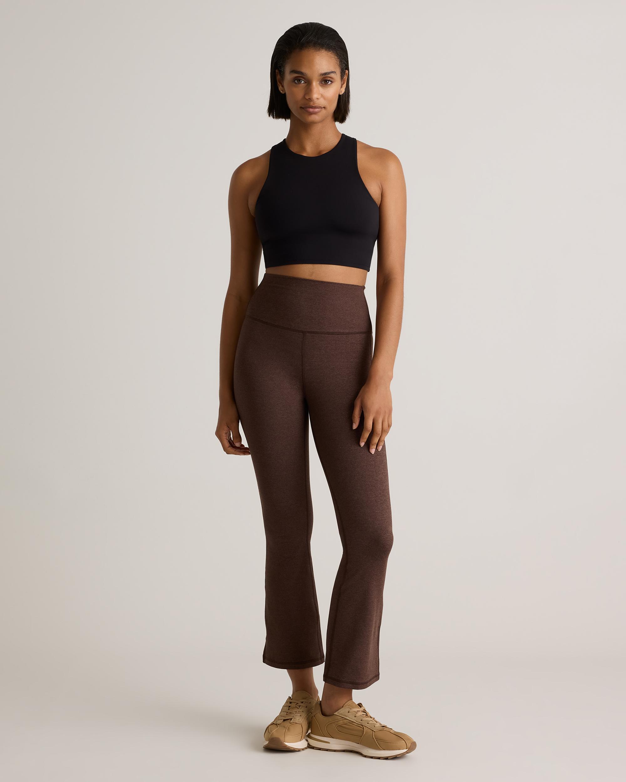 Quince | Women's Ultra-Soft Cropped Bootcut Pants Polyester Product Image