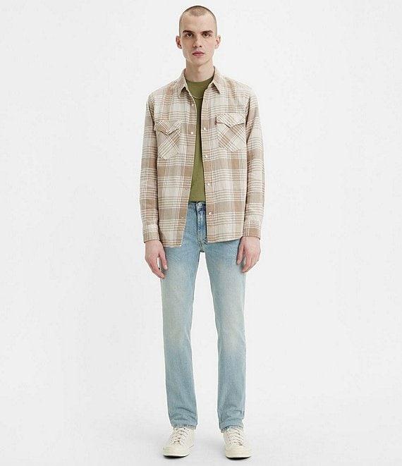 Levi's® 511 Stretch Low Rise Slim Fit Straight Leg Jeans Product Image