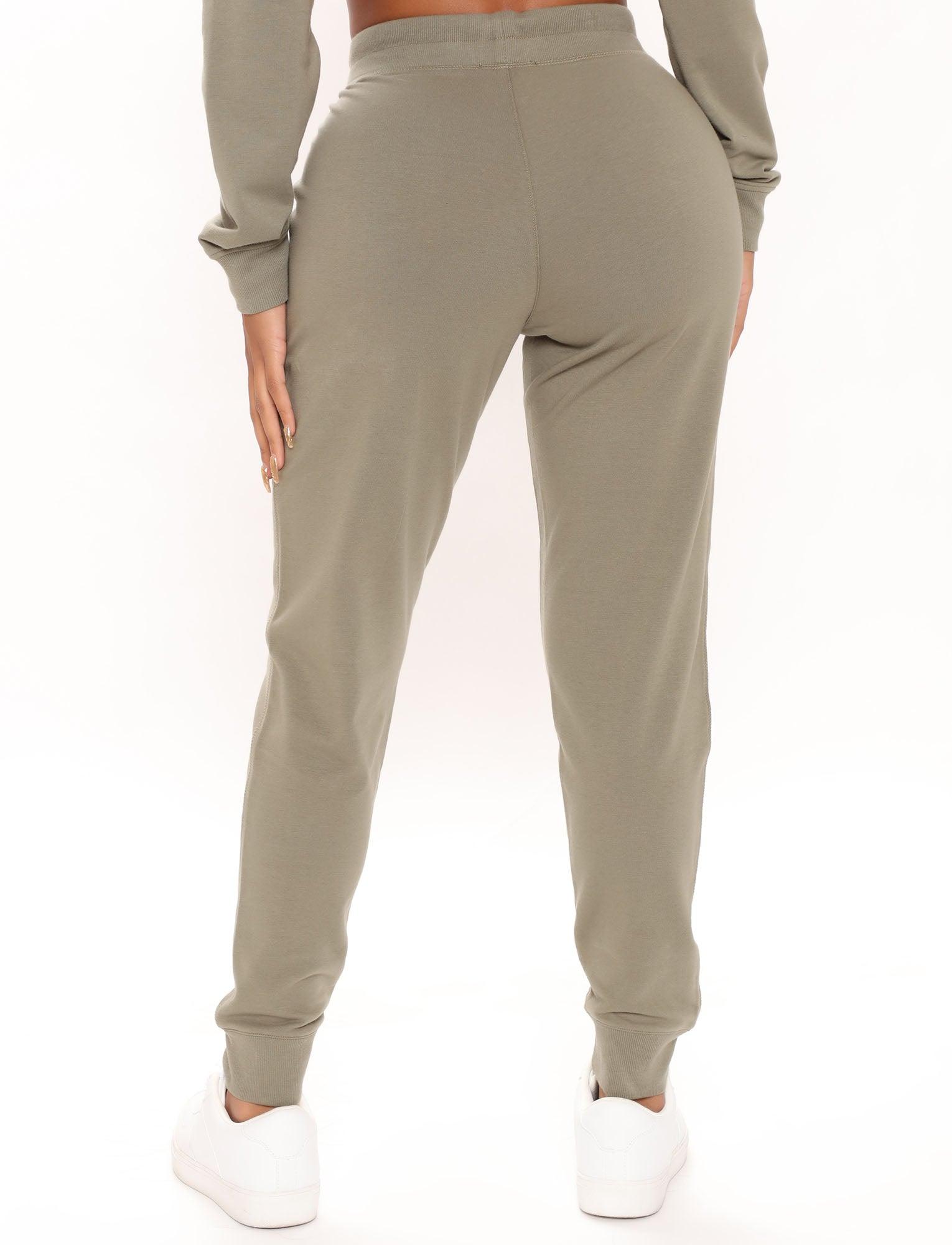 Latest And Greatest French Terry Jogger - Olive Product Image