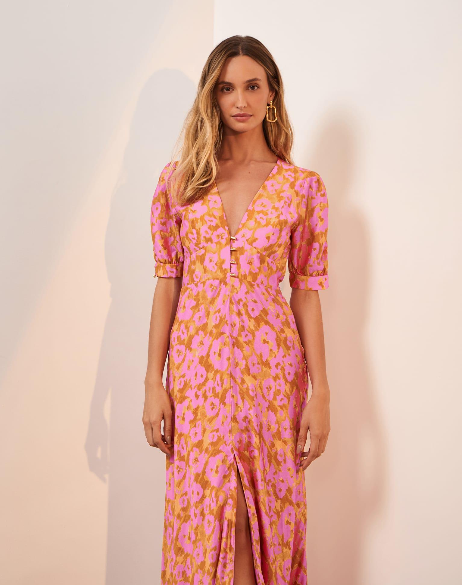 Lorelay Detail Midi Dress (exchange only) - Mosqueta Product Image