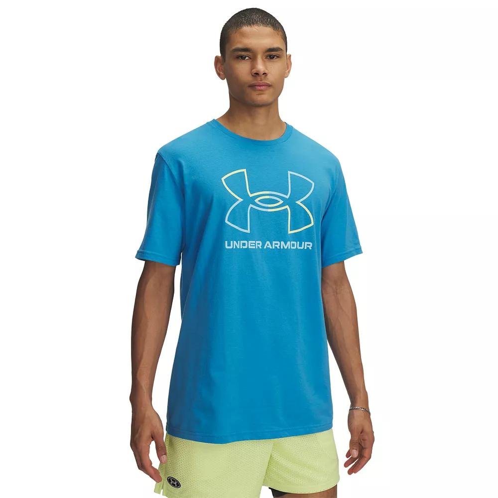 Men's Under Armour Foundation Short Sleeve Tee, Size: Large, Ether Product Image