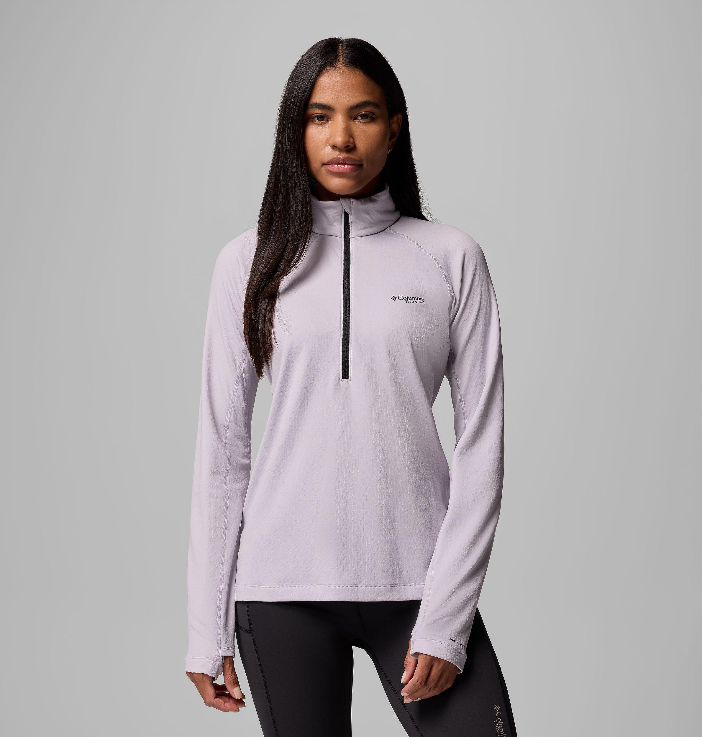 Columbia Womens DriVenture Half Zip Shirt- Product Image