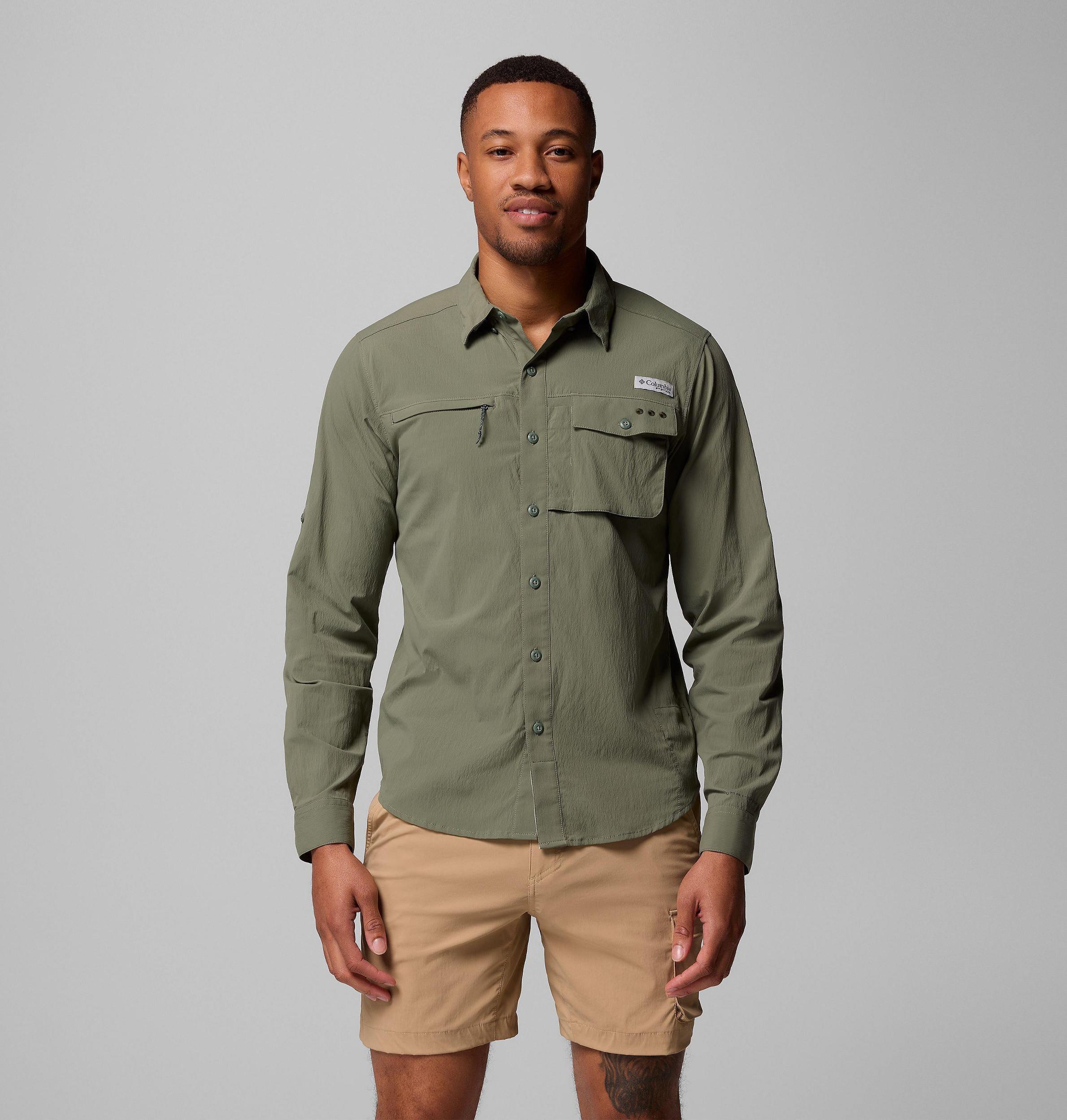 Columbia Mens PFG Wild Cast Long Sleeve Shirt- Product Image