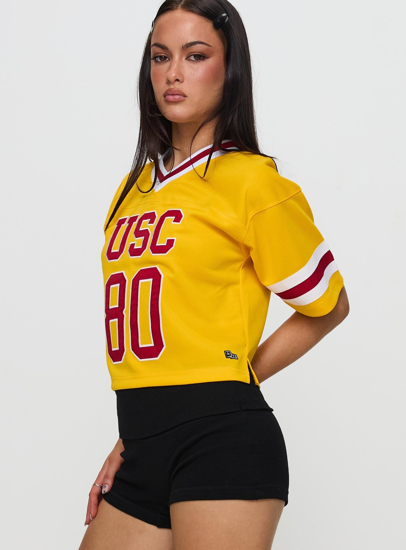 USC Football Jersey Gold Product Image