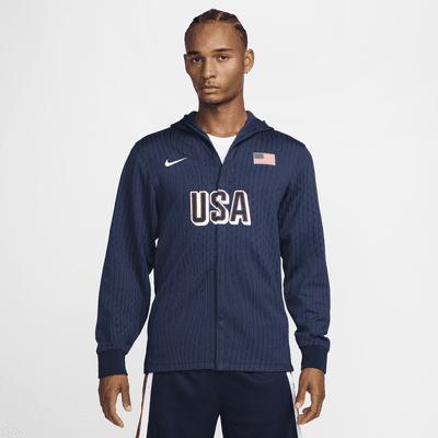 USA Nike Men's Dri-FIT ADV Basketball Game Jacket Product Image
