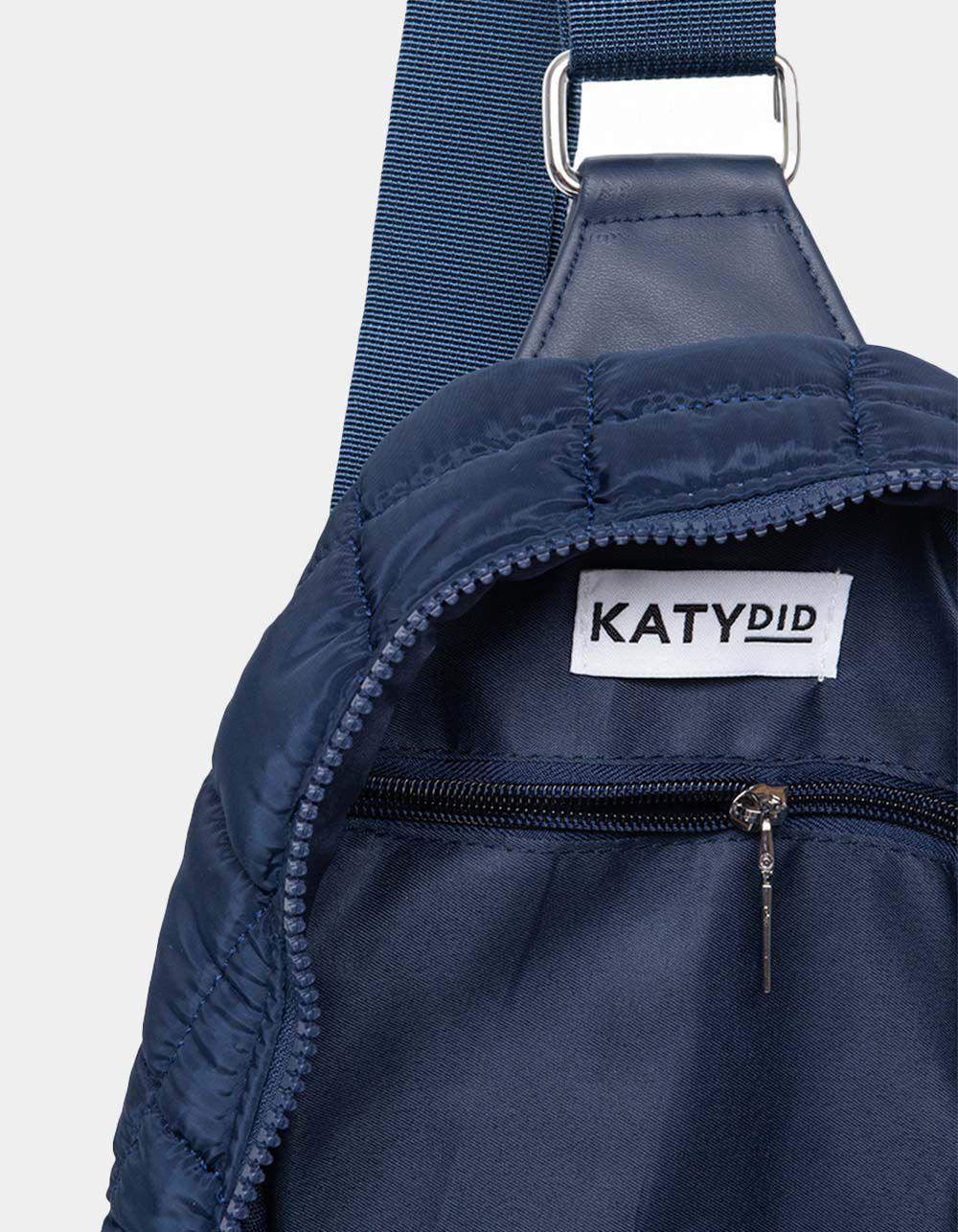KATYDID Quilted Sling Bag - NAVY Product Image