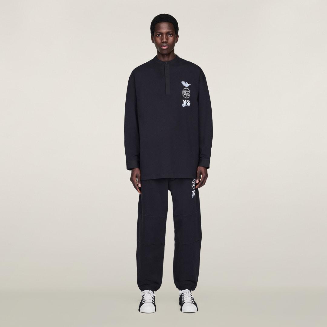 adidas Y-3 Cuffed Track Pant Granite L Mens Product Image
