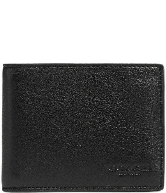 Men's Slim Sport Calf Leather Billfold Wallet Product Image