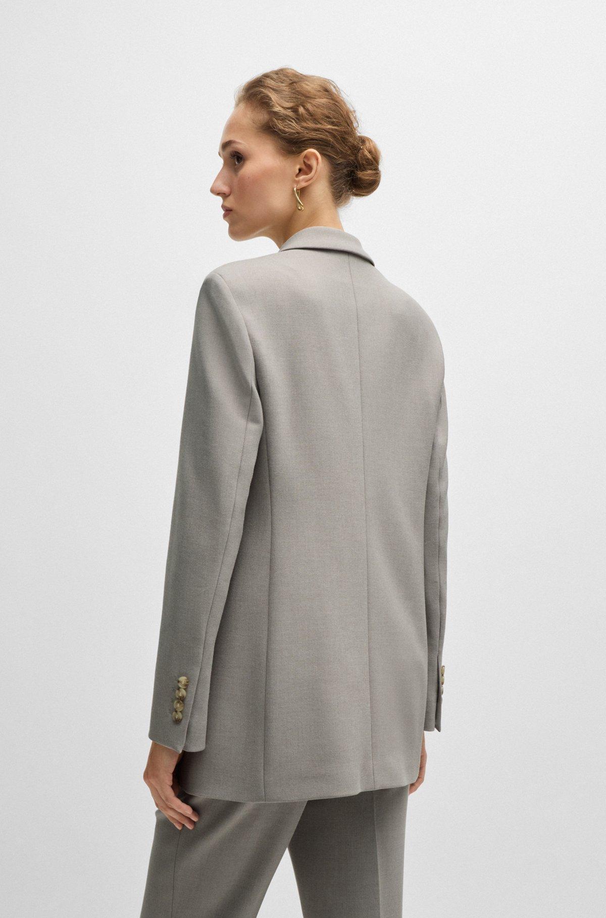 Regular-fit jacket with double-breasted closure Product Image