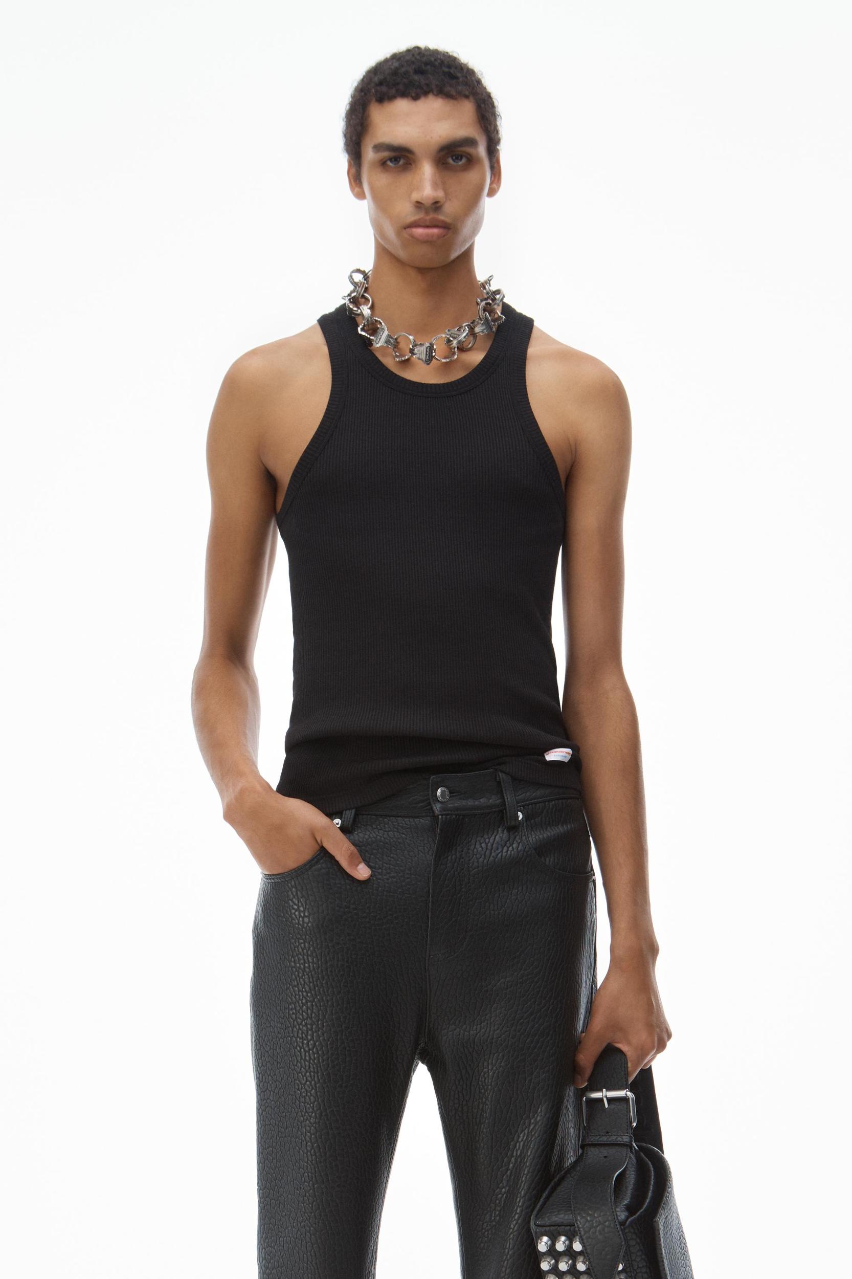 Slim-leg Pants In Primal Lambskin Leather Product Image