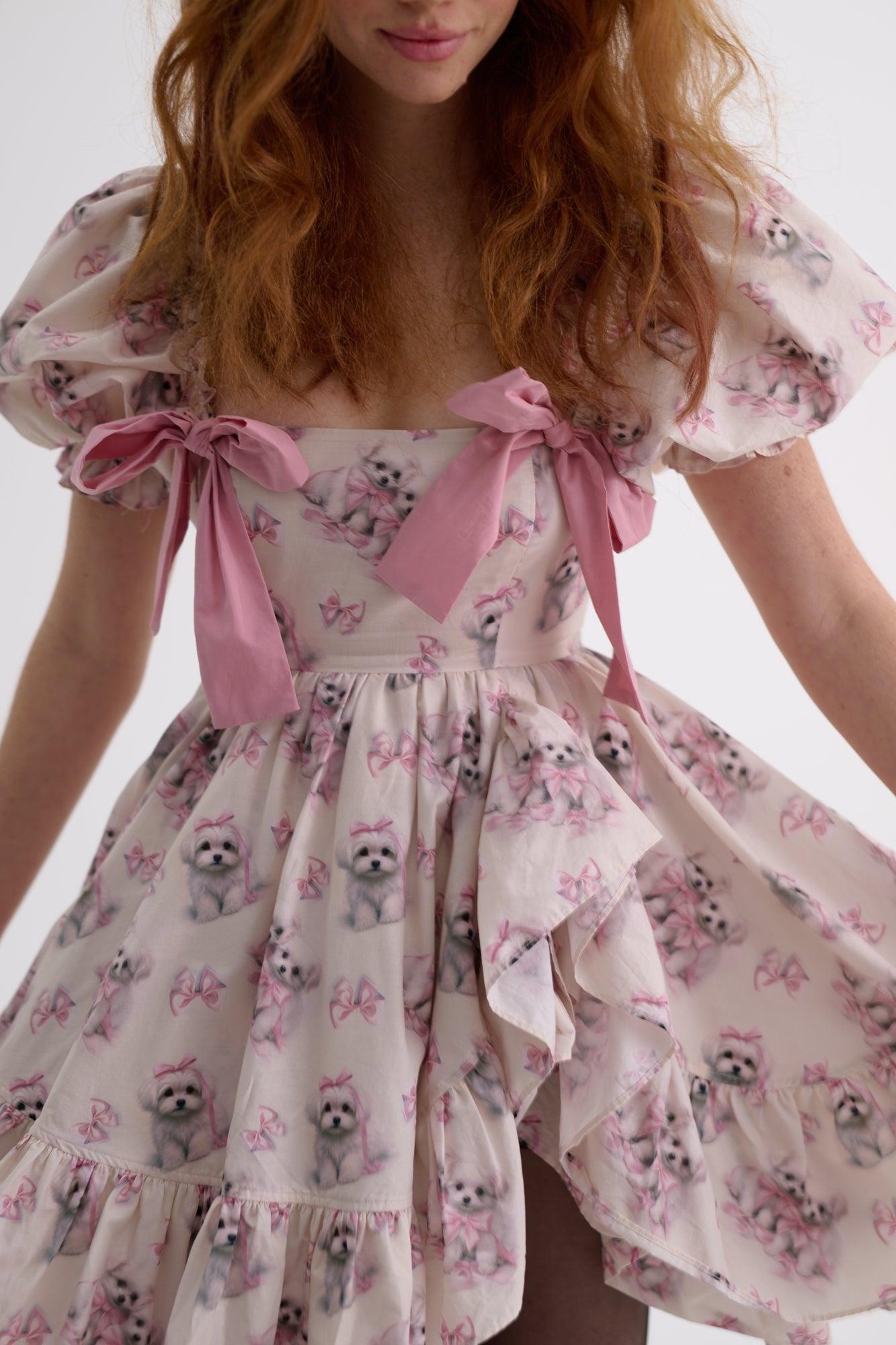 The Malty Buttercream Dress Product Image