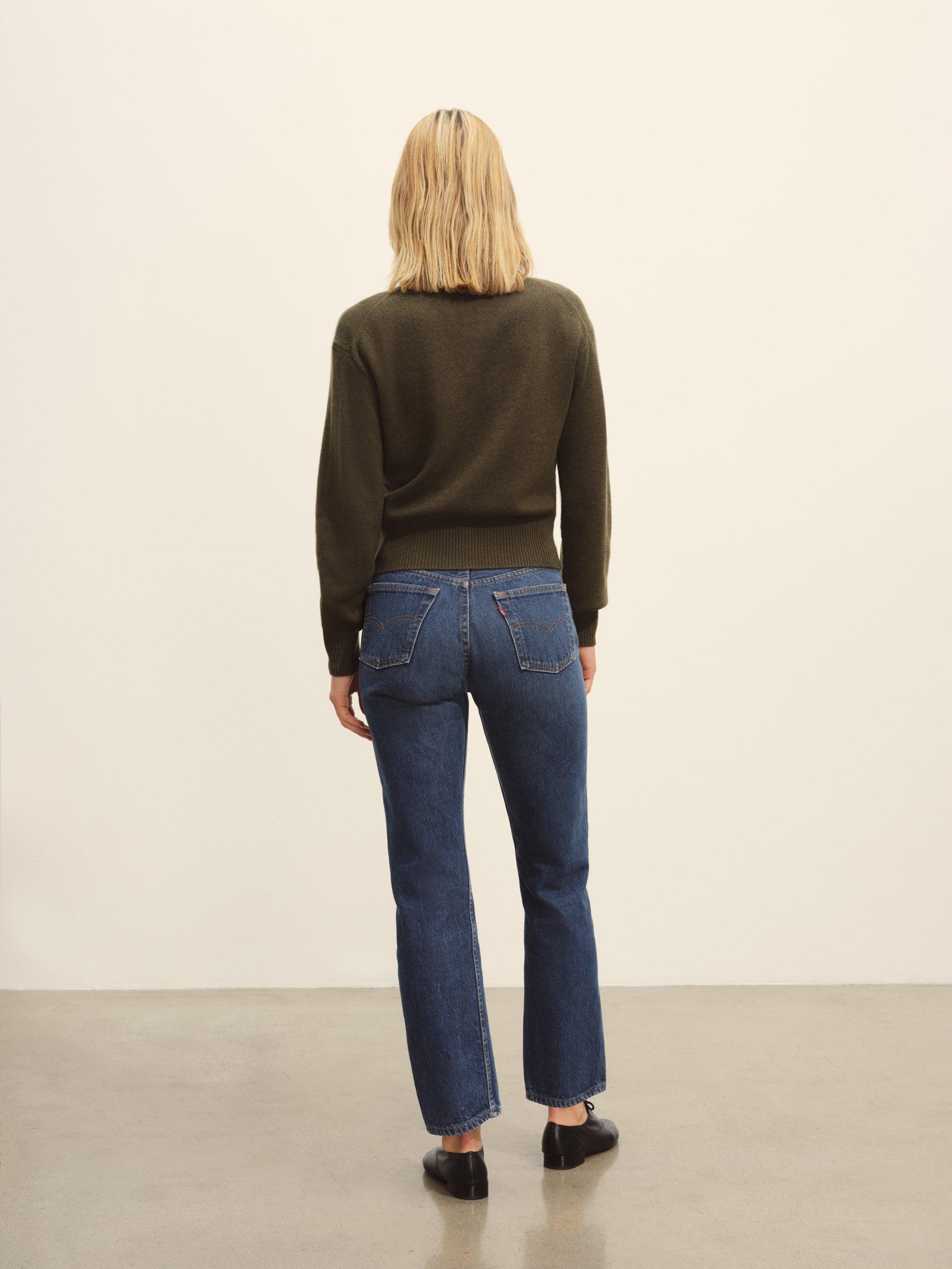 Coastal Fern Idyllwild Cashmere Crew Product Image