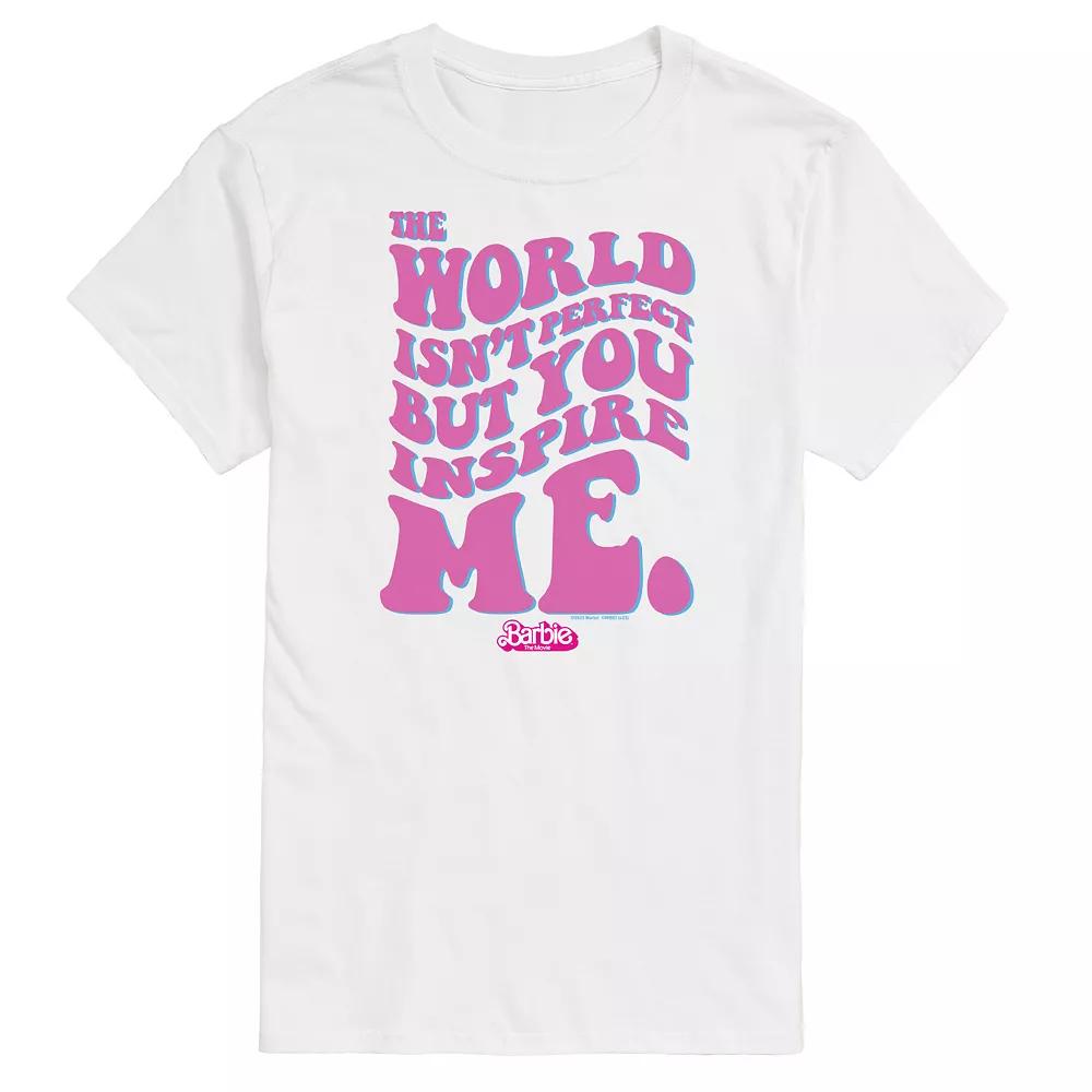 Men's Barbie Theatrical You Inspire Me Graphic Tee,  Product Image