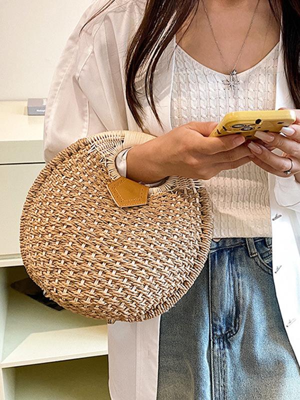 Geometric Woven Handbags Product Image