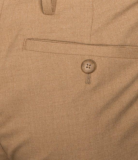 Roundtree & Yorke Andrew Straight Fit Flat Front Flannel Touch Trousers Product Image