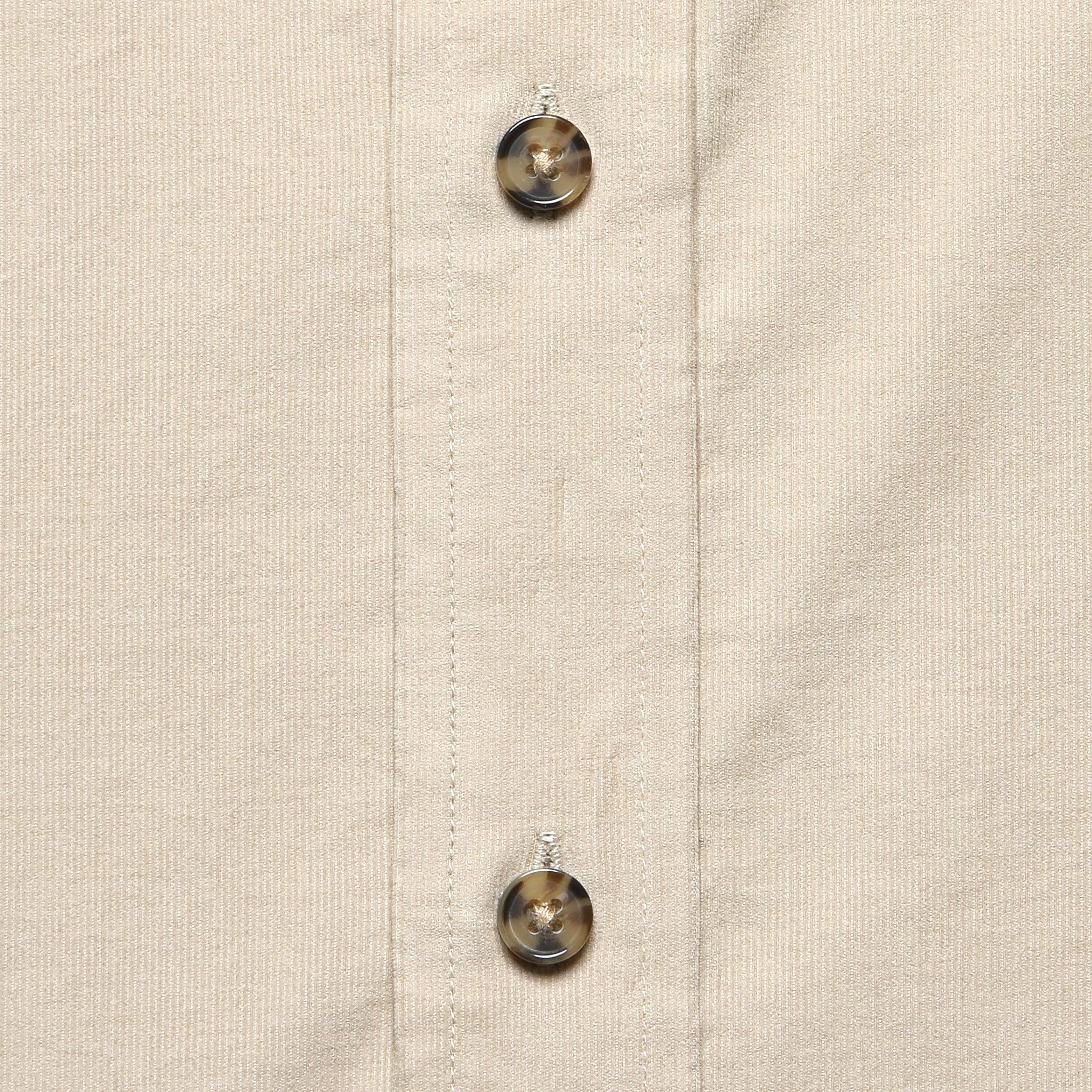 Pinwale Corduroy Shirt - Stone Product Image