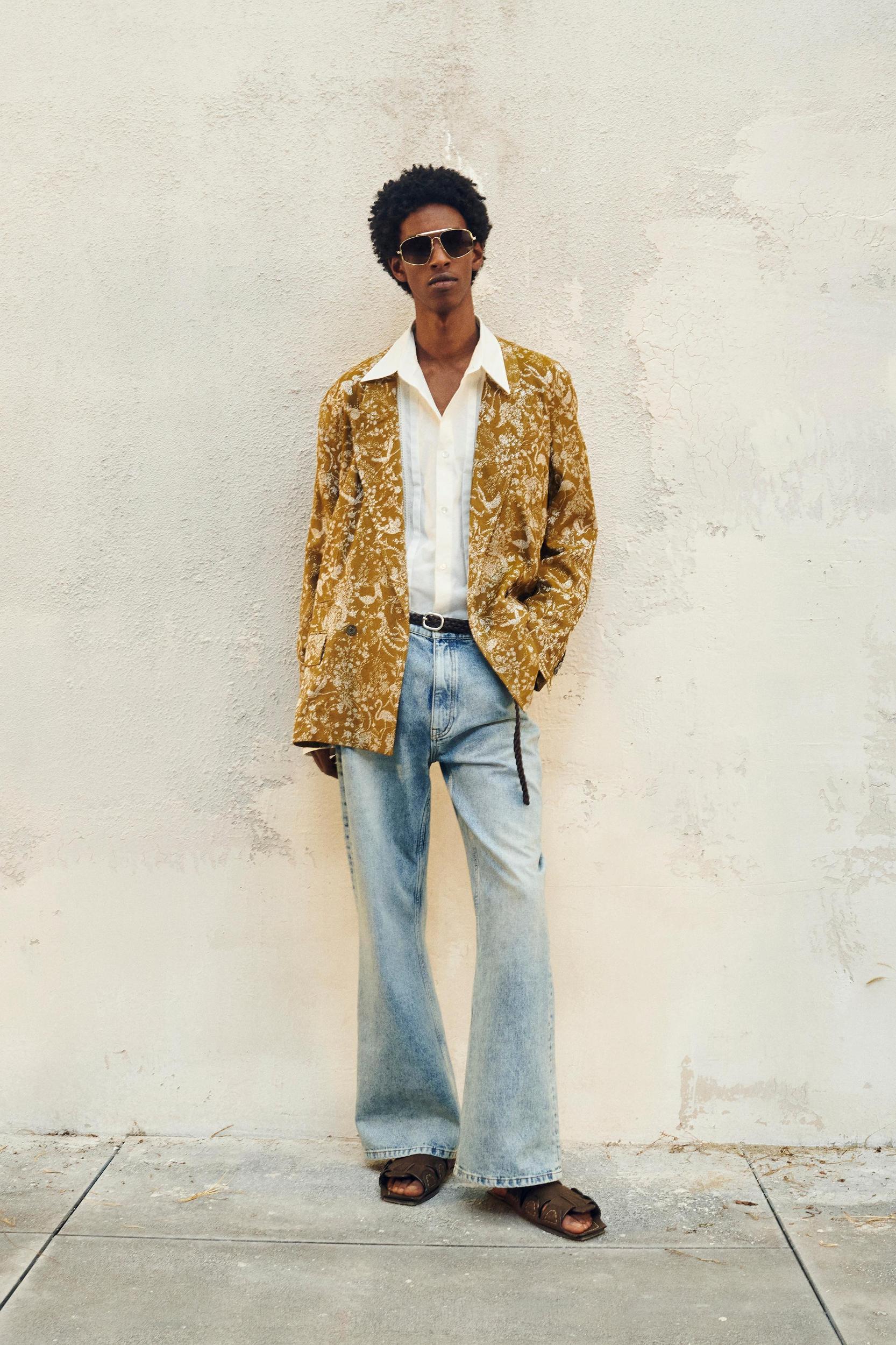 LIMITED EDITION FLOWY JACQUARD BLAZER Product Image