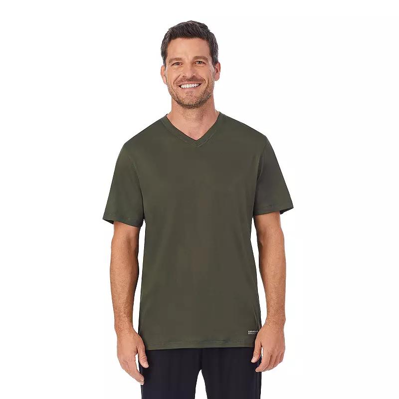 Men's Cuddl Duds® Far-Infrared Enhance V-Neck Pajama Tee,  Product Image