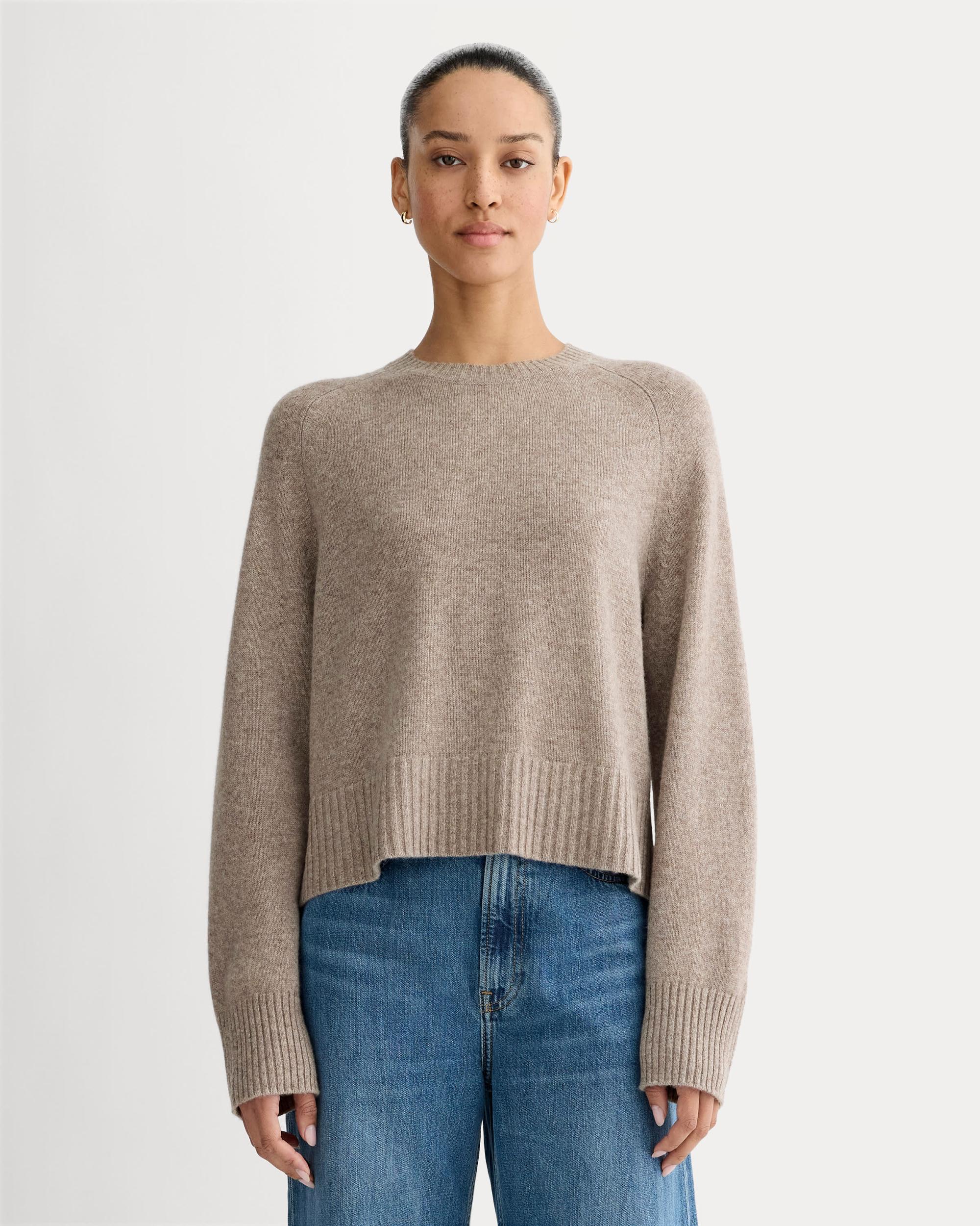Womens Boxy Crew in Cashmere Sweater by Everlane Product Image