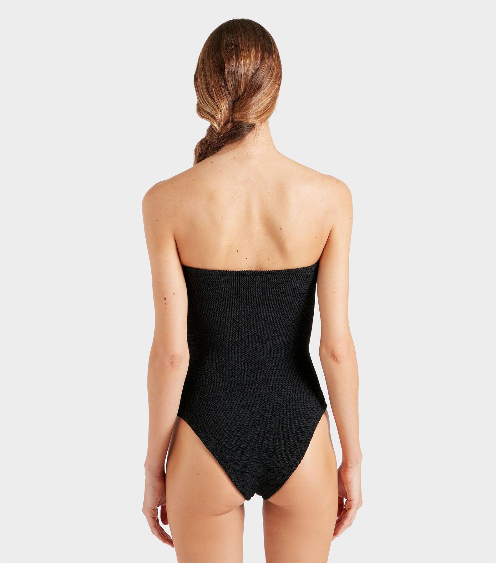 Dolly Swim - Black Gingham Product Image