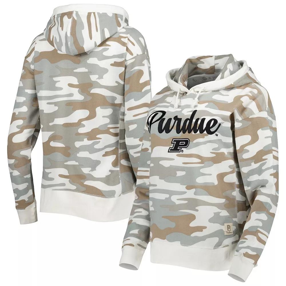 Women's Pressbox Camo Purdue Boilermakers San Pablo Pullover Hoodie,  Product Image
