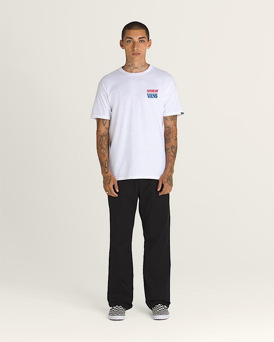 Block Party T-Shirt in White| Vans US Product Image