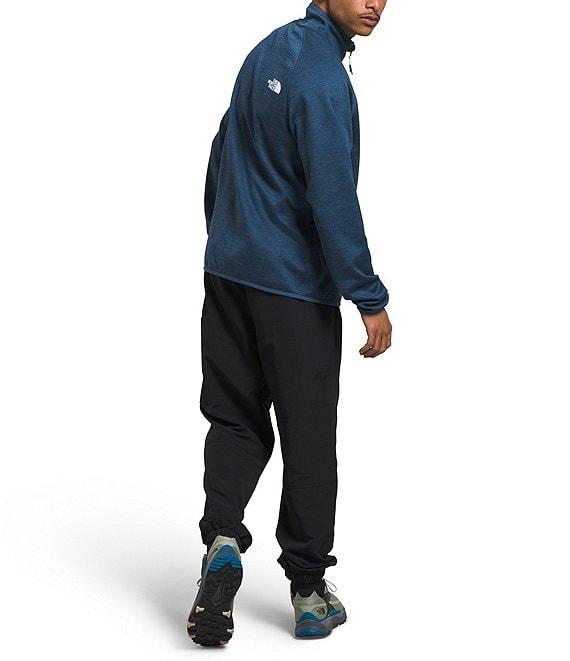 The North Face Canyonlands Long Sleeve Half-Zip Heathered Fleece Pullover Product Image