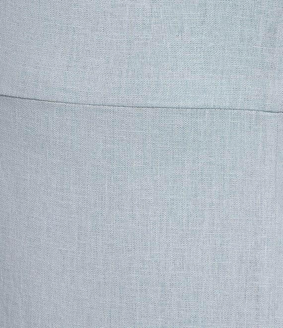 GB Short Sleeve Side Slit Midi Dress Product Image