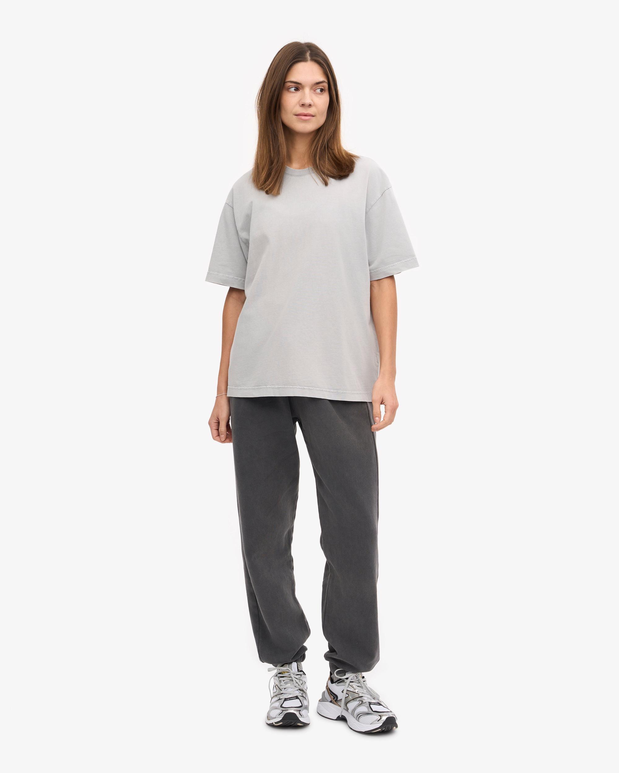 Oversized Organic T-Shirt - Faded Grey Product Image