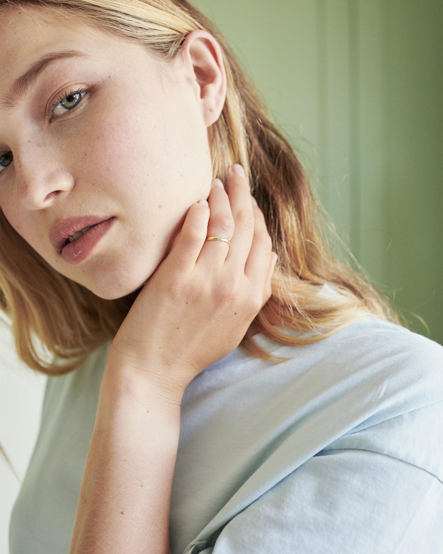 Quince | Women's 14k Gold Classic Band Rings Product Image