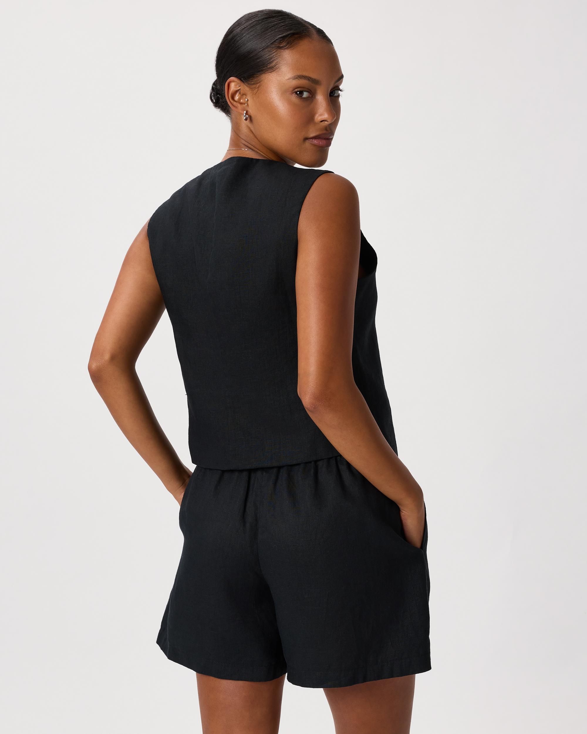 Quince | Women's 100% European Linen Vest Product Image