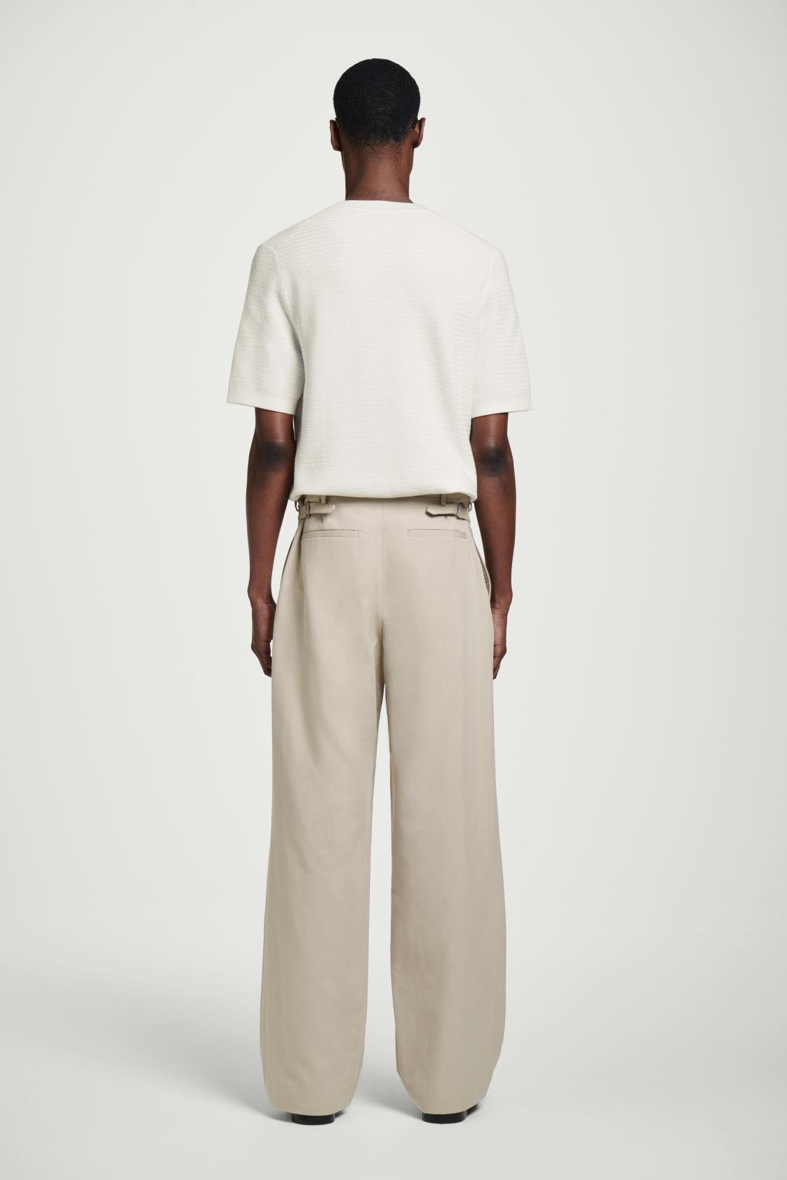 TAILORED WIDE-LEG PANTS Product Image