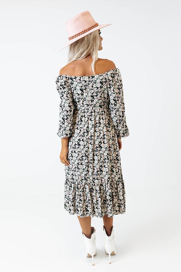 Feel The Beat Floral Midi Product Image