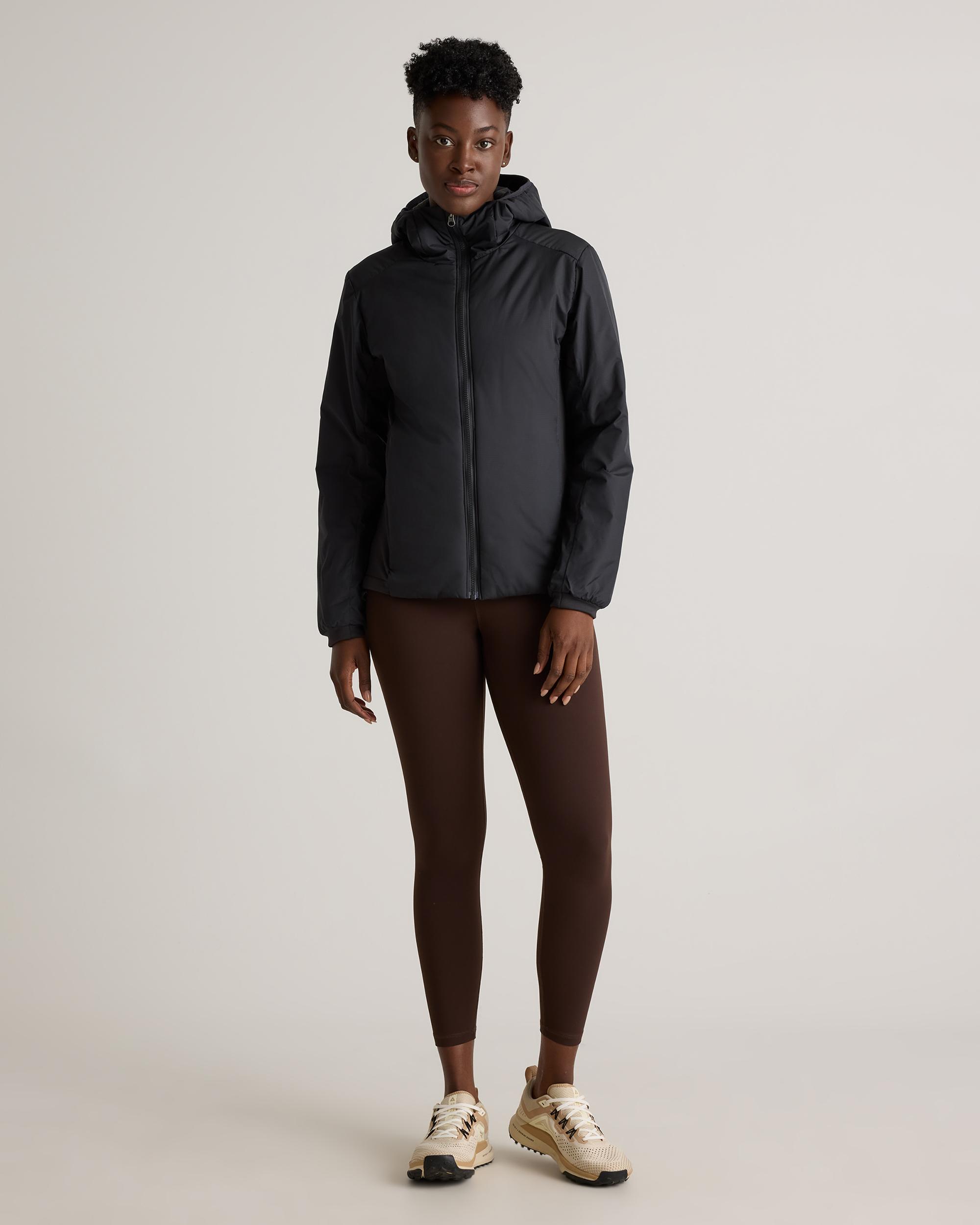 Quince | Women's Hybrid Insulated Lightweight Hooded Jacket 100% Polyester Product Image