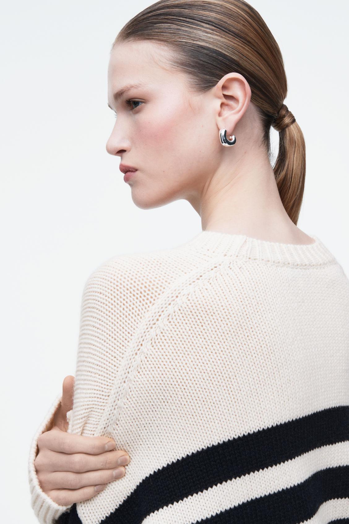 STRIPED WOOL SWEATER Product Image