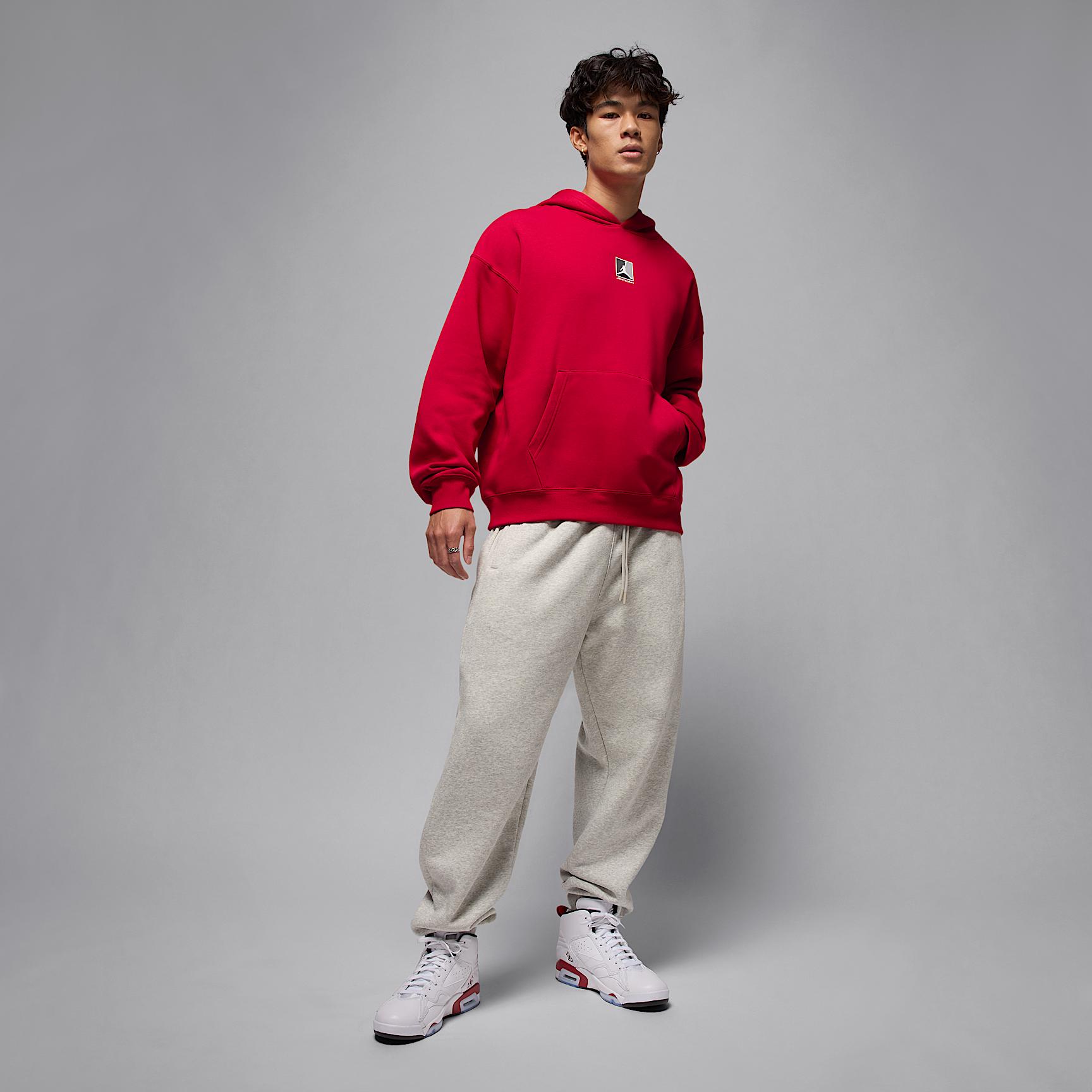 Mens Jordan Brooklyn Fleece Graphic Pullover Hoodie | HV0544-687 Product Image