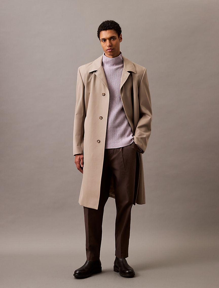 Wool Blend Mock Neck Sweater Product Image