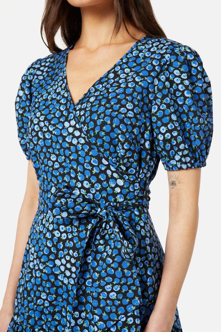 Bessie Midi Wrap Dress Product Image