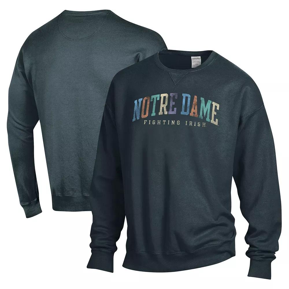 Unisex ComfortWash Gray Notre Dame Fighting Irish Over Product Image