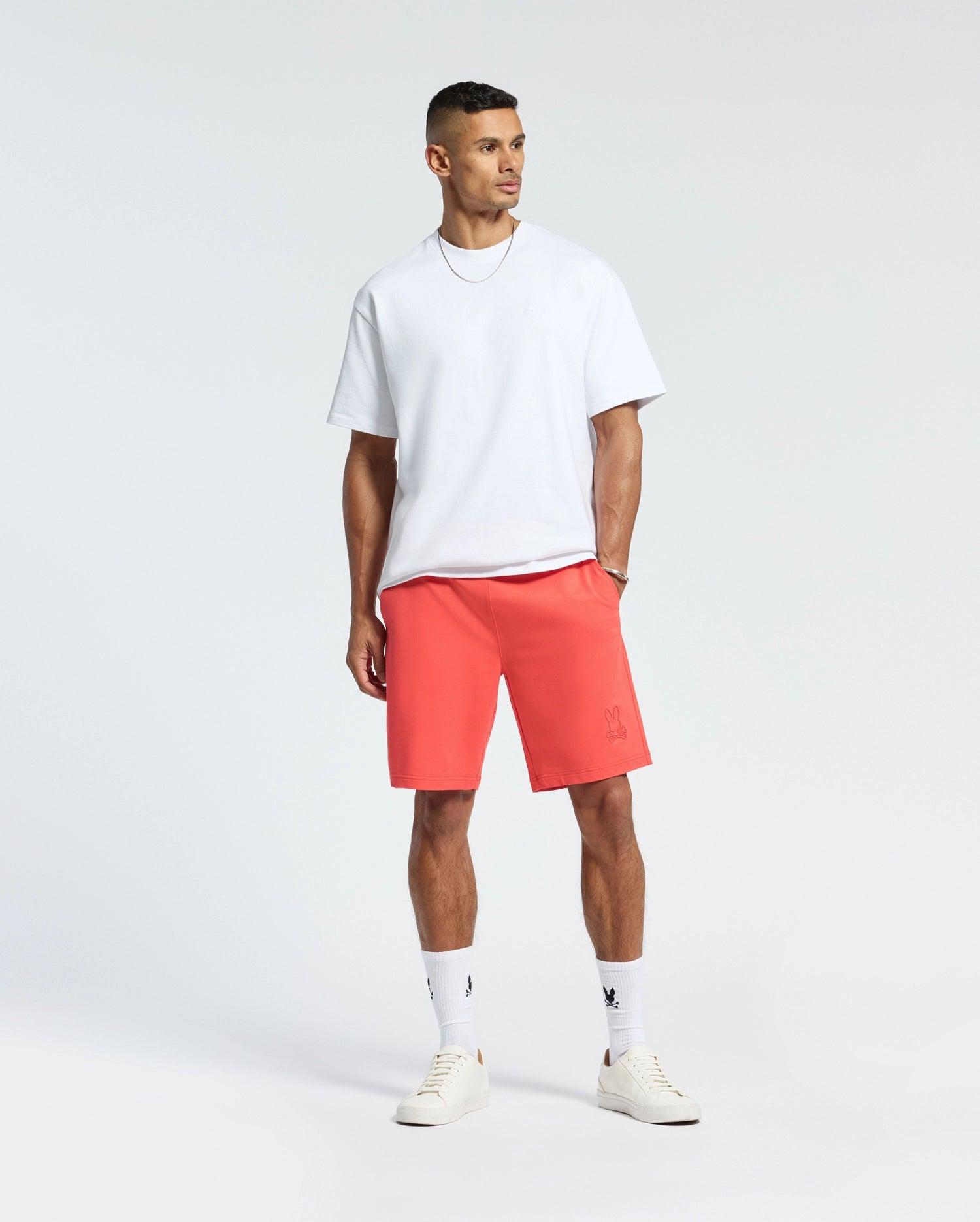 MENS LEVANZO FRENCH TERRY SWEATSHORT - B6R578F200 Male Product Image