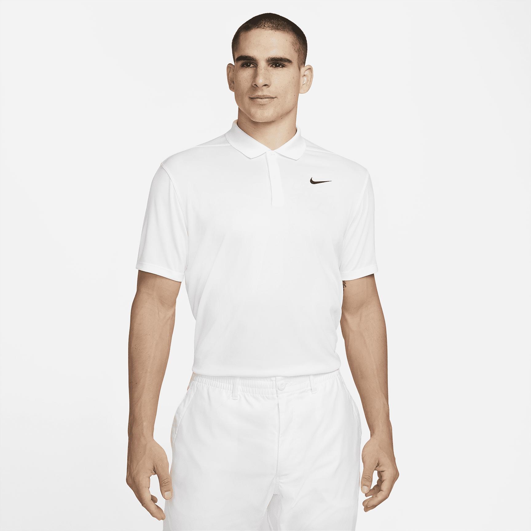 Nike Mens Court Dri-FIT Tennis Polo | DD8372-100 Product Image