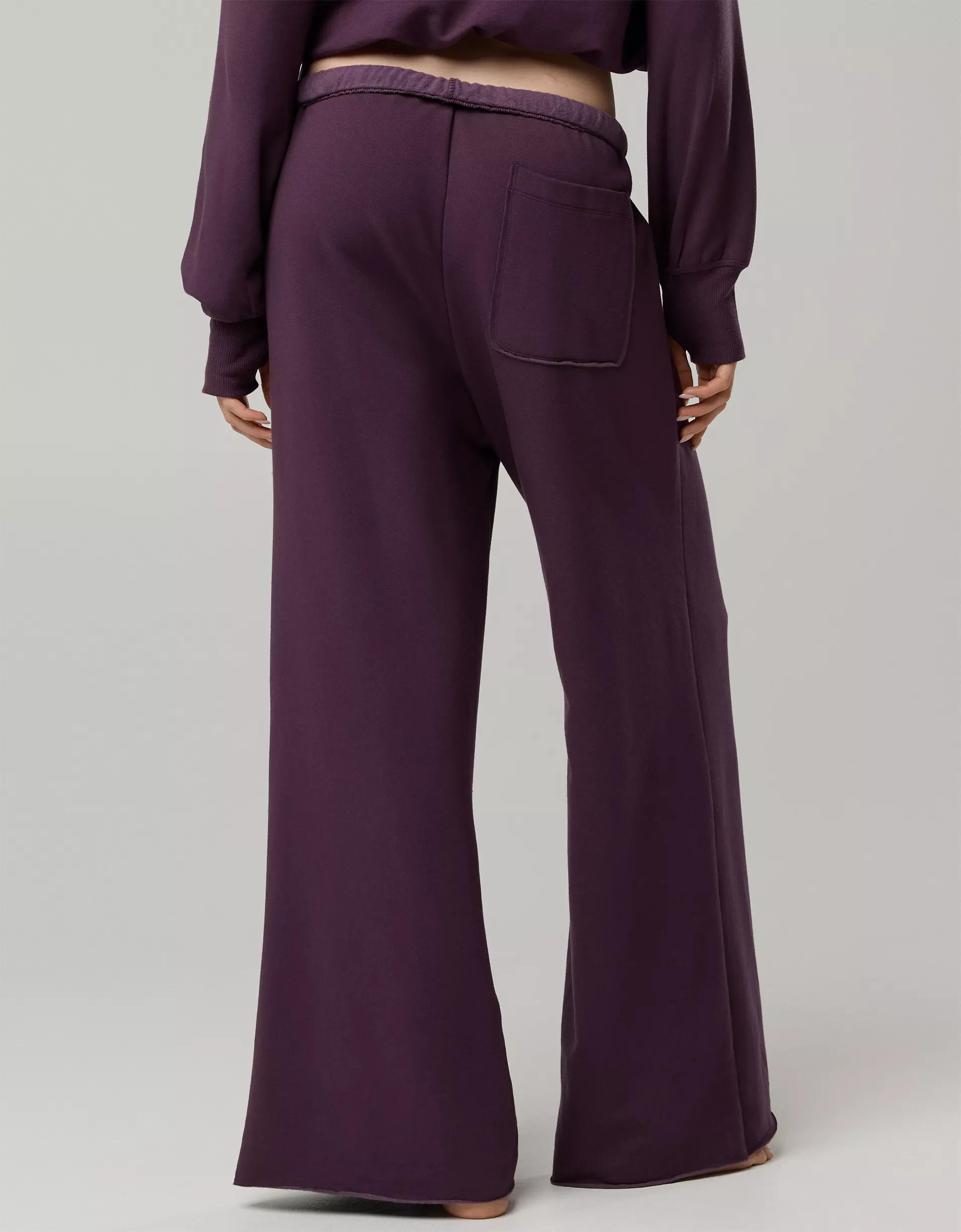 OFFLINE By Aerie OTT Fleece Super Wide Leg Pant Product Image