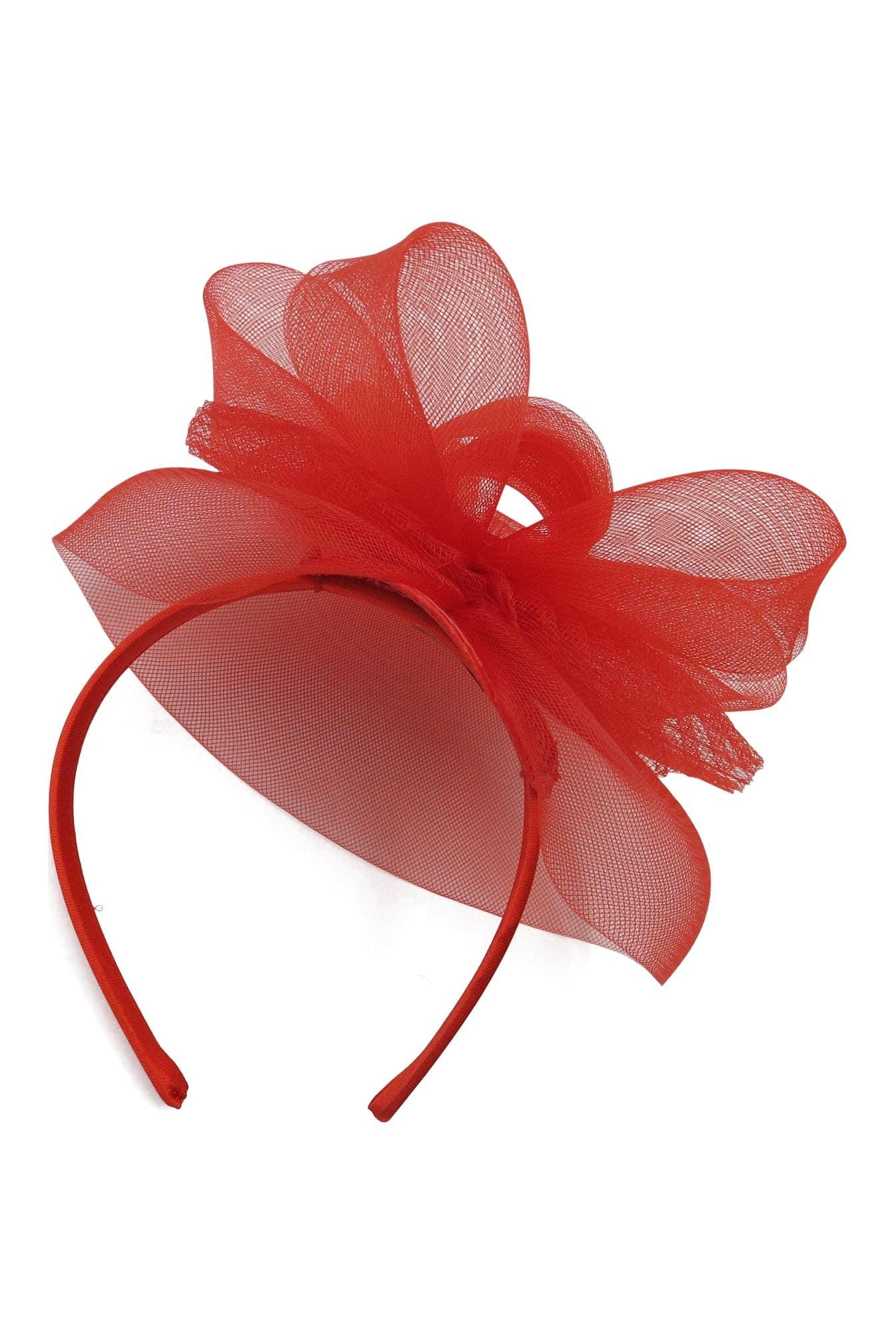 Morgan & Taylor - Simone Fascinator in Red Product Image