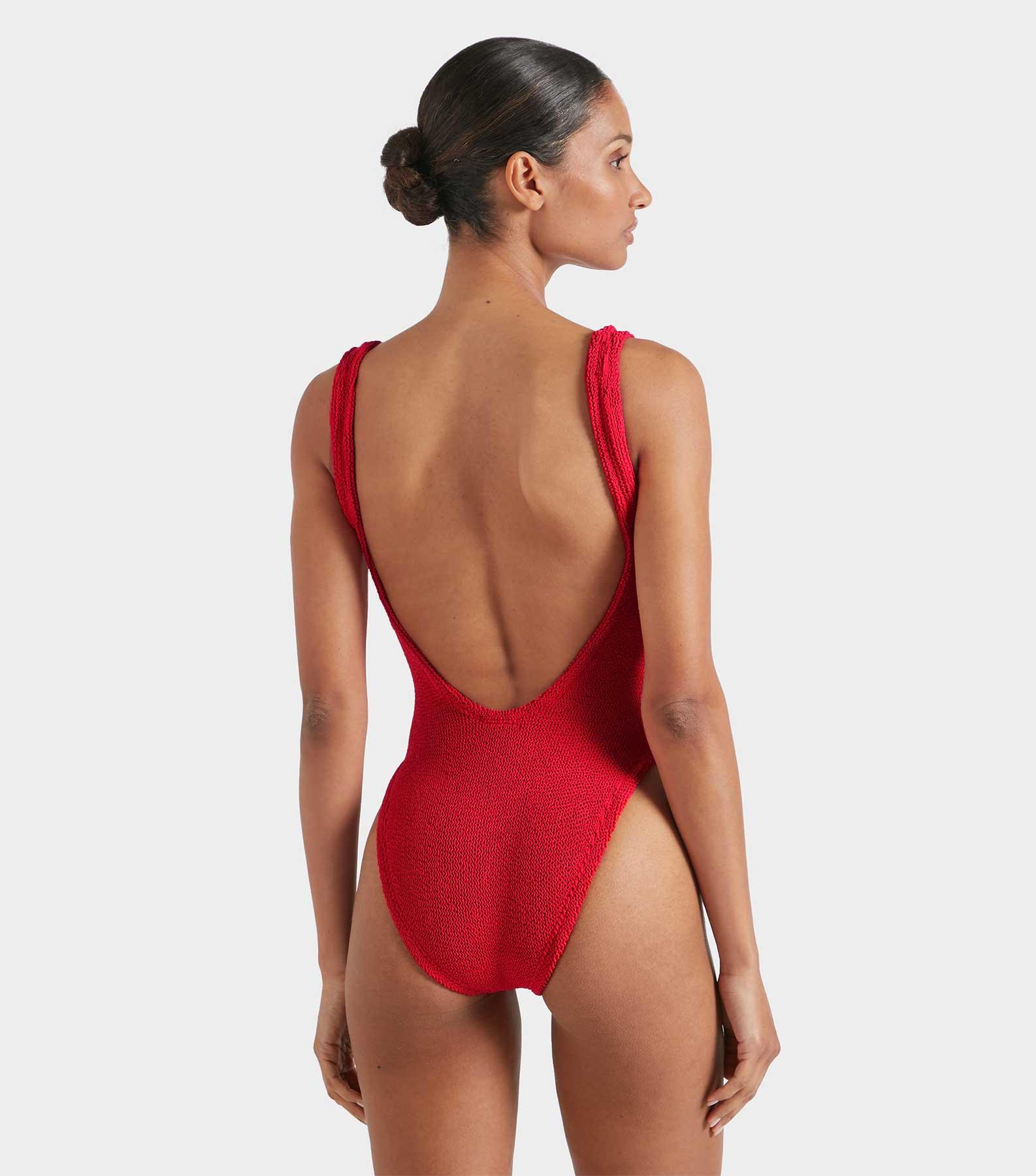 Square Neck Swim - Red Product Image
