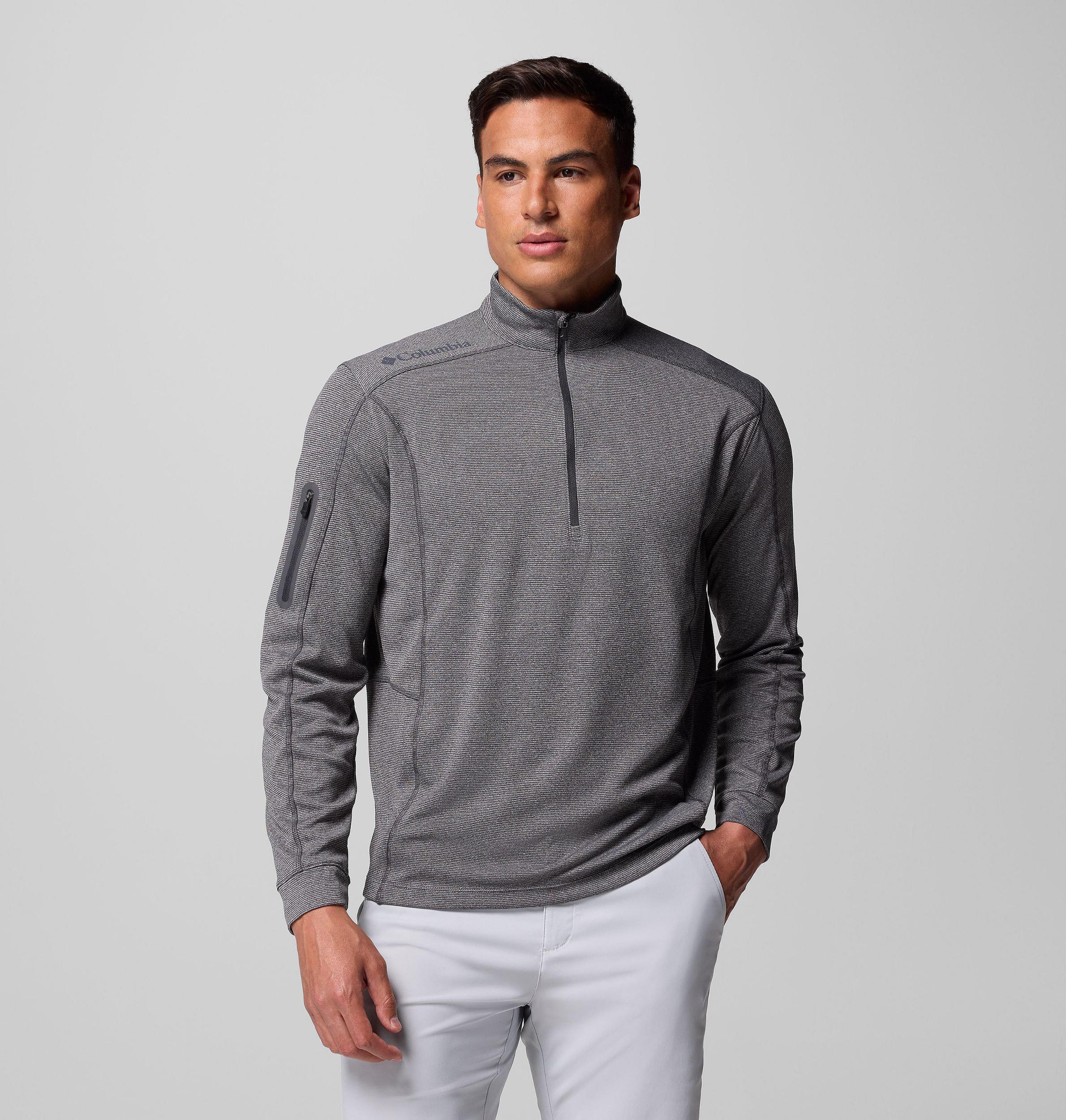 Columbia Mens Shotgun Quarter Zip Golf Pullover- Product Image