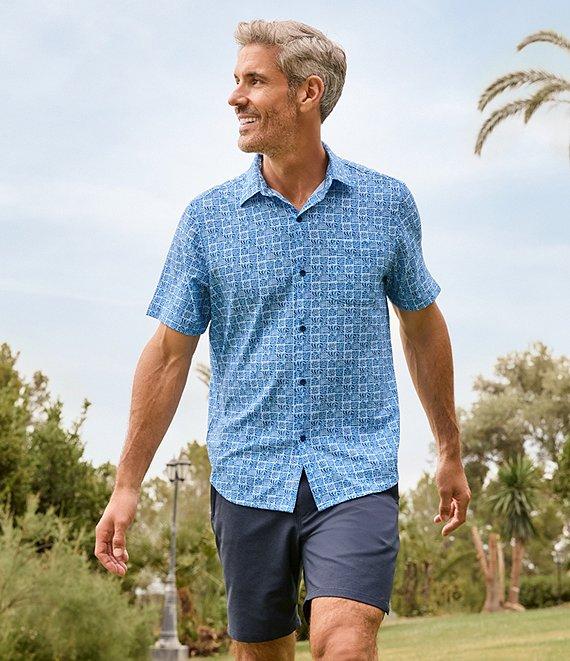 Tommy Bahama Bahama Coast Palm Retreat Short Sleeve Woven Shirt Product Image